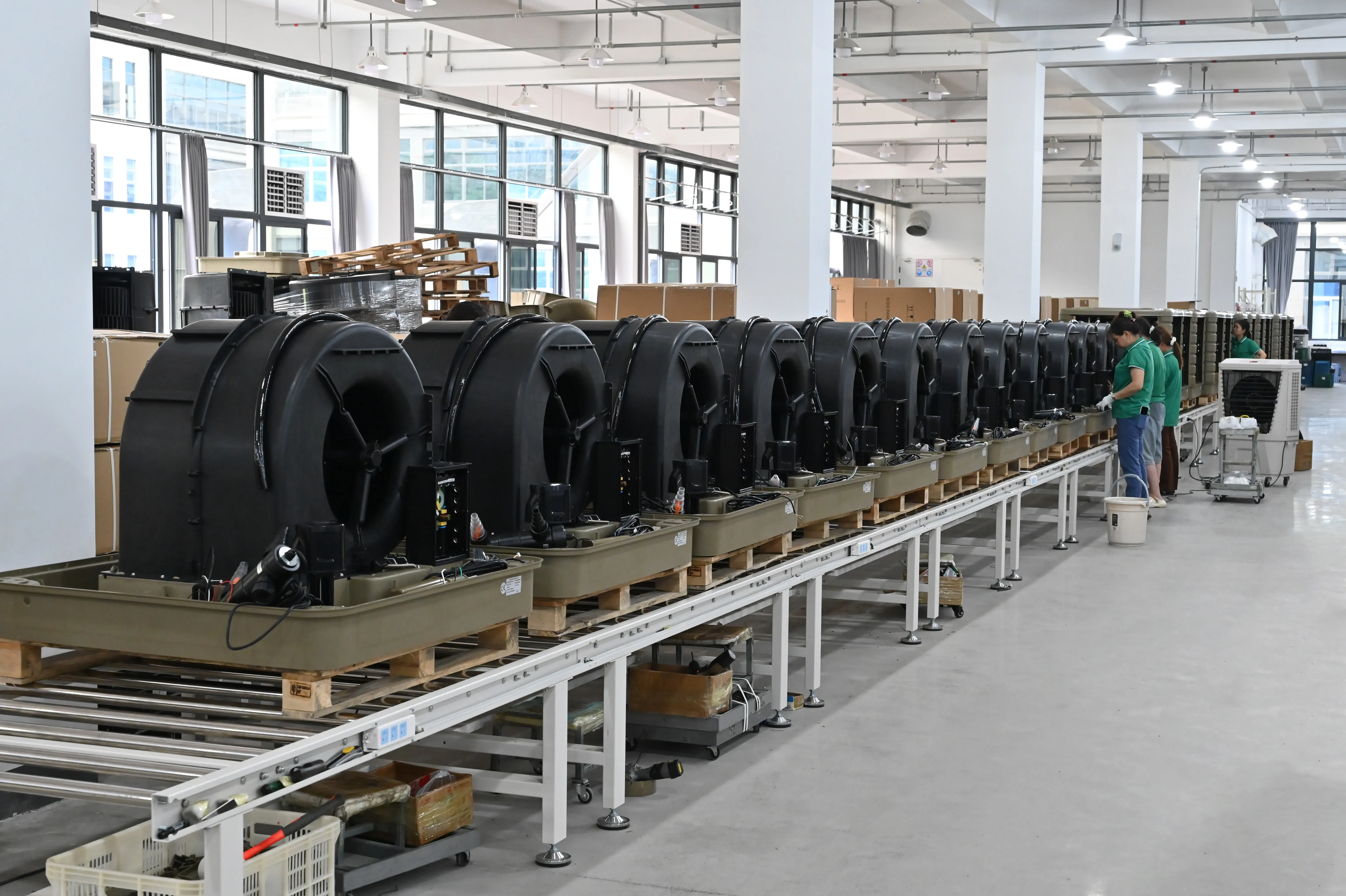 JHCOOL mass production workshop