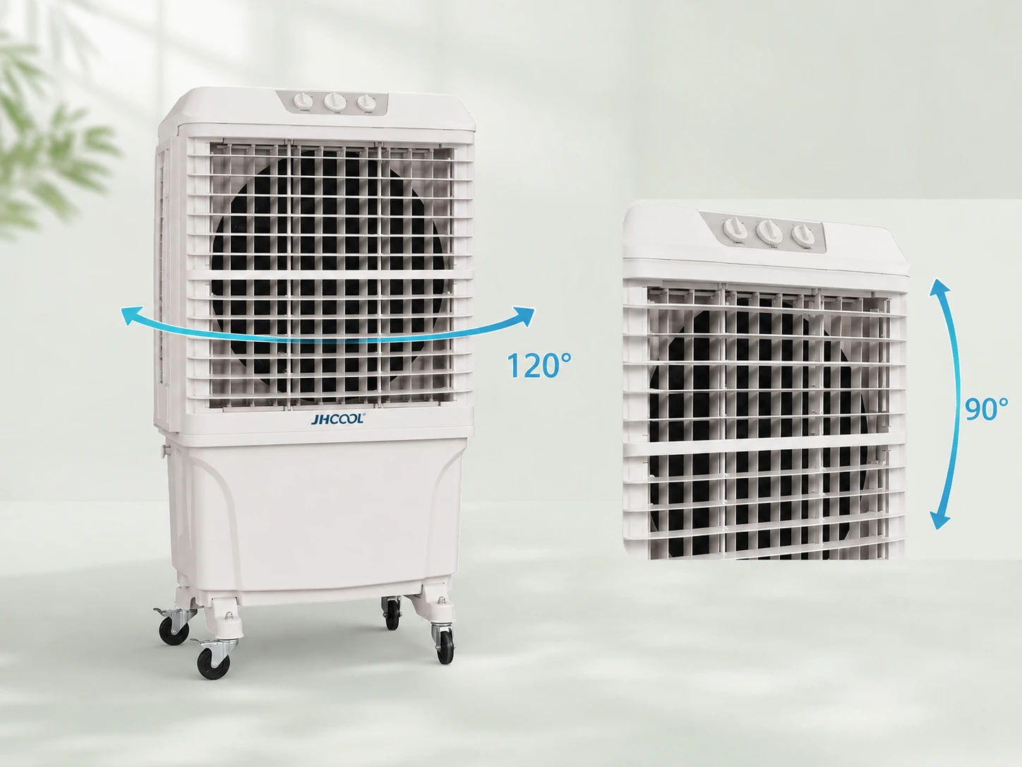 120° Horizontal + 90° Vertical Adjustment